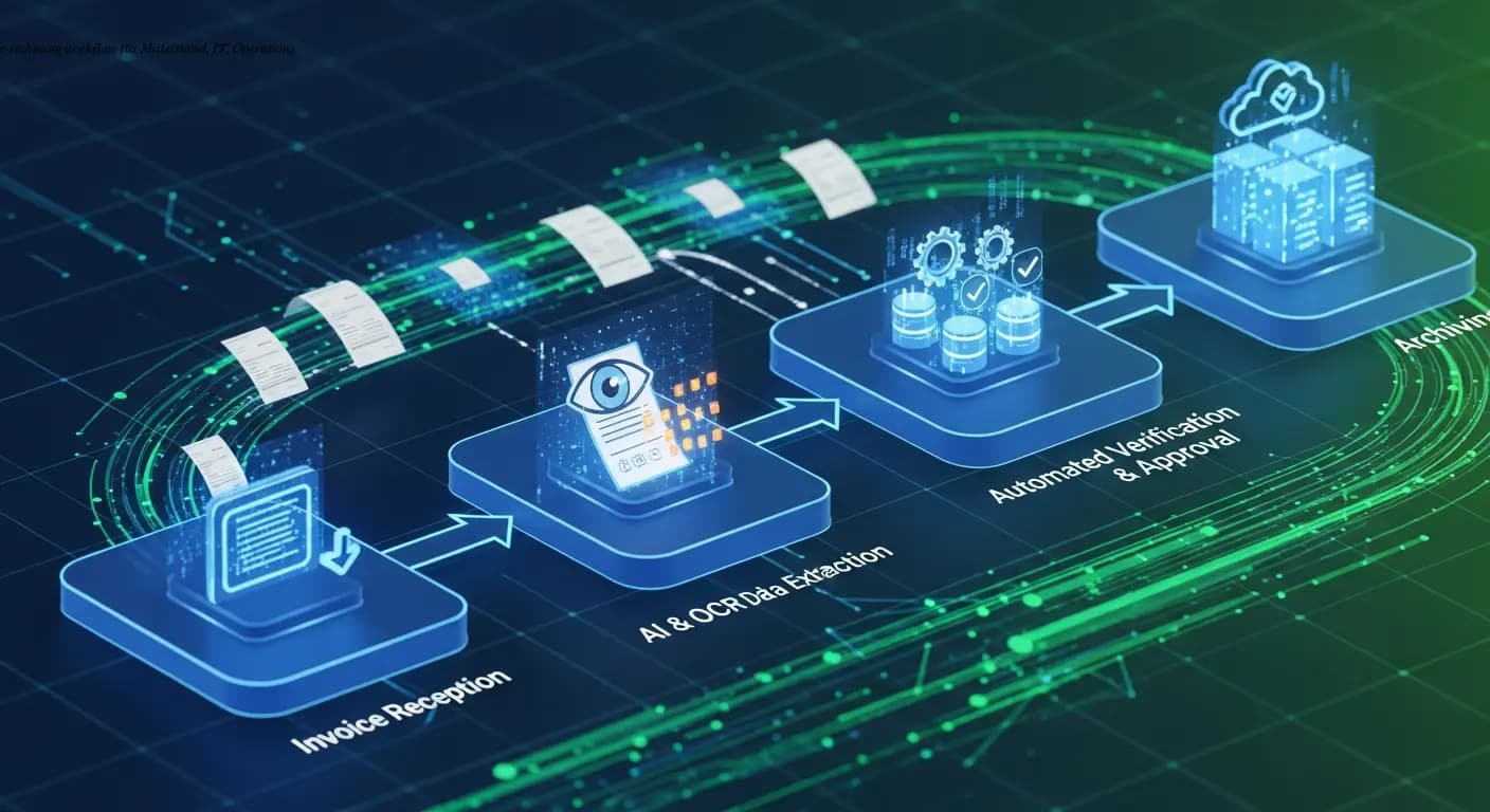 E-Rechnung Workflow für Mittelstand effizient & sicher