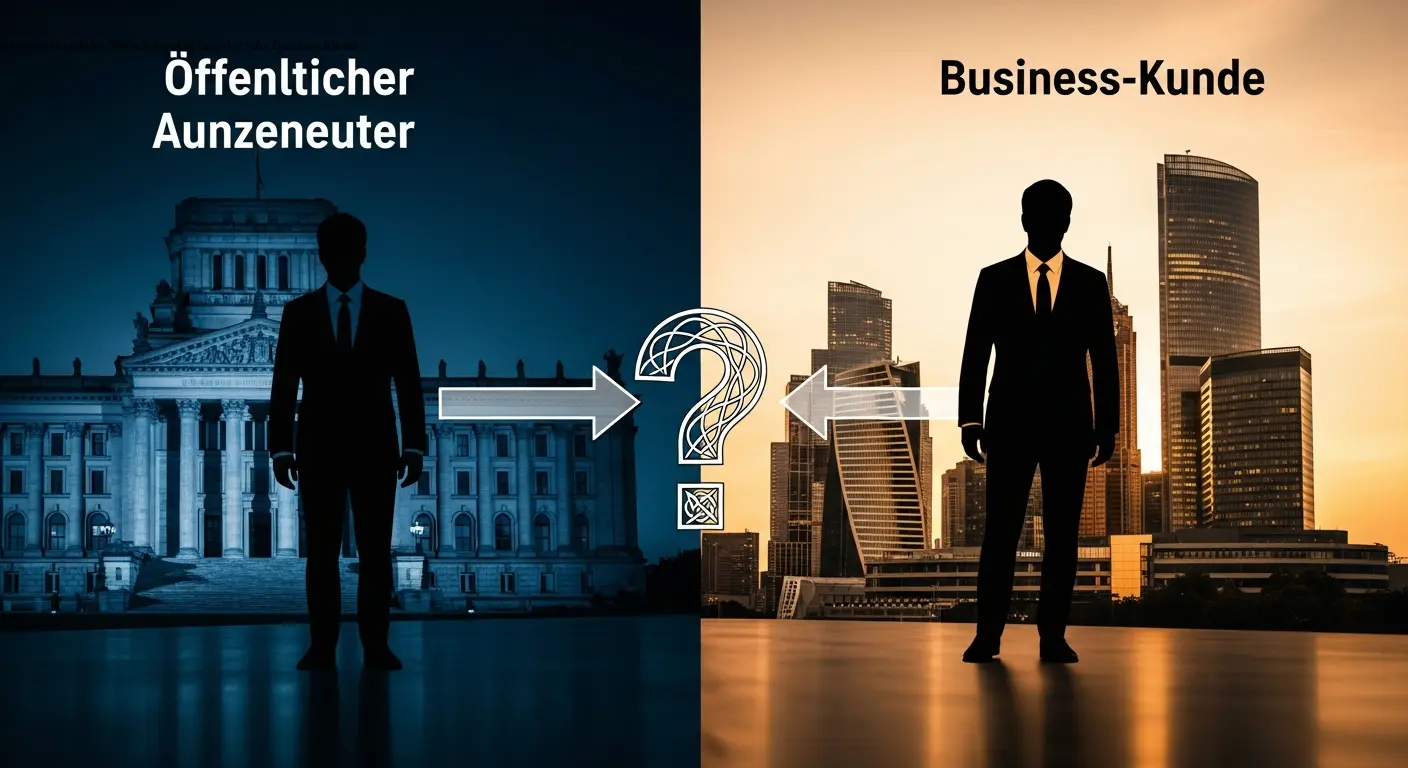 Entscheidungshilfe: Öffentlicher Auftraggeber oder Business-Kunde