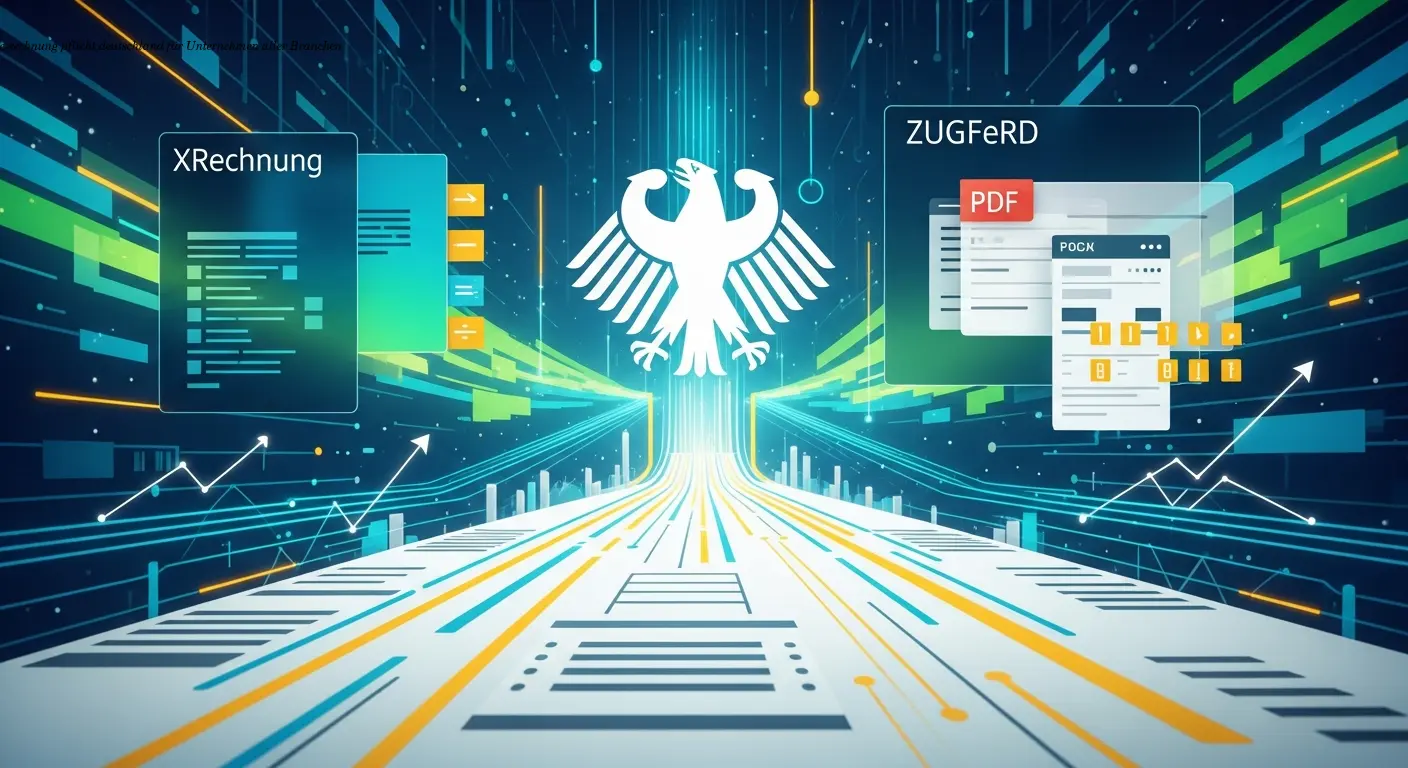 E-Rechnung Pflicht Deutschland - Was Firmen jetzt tun