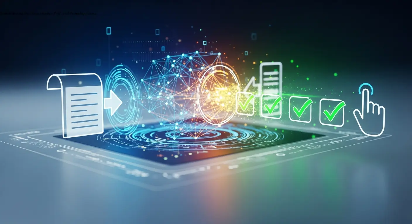 Visualisierung der automatischen Prüf- und Freigabeprozesse