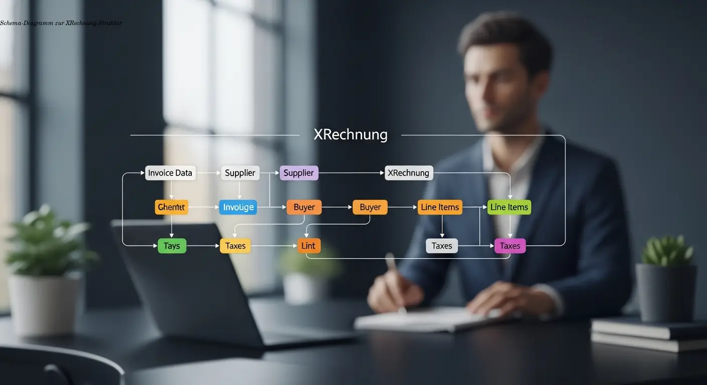 Schema-Diagramm zur XRechnung-Struktur